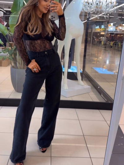 JEANSY CLASSIC FIT - EMO - grafit